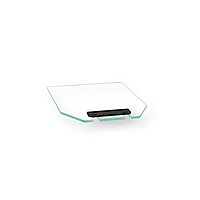 Einscheiben-Sicherheitsglas EN572 für Absaugtrichter R1200 190x140x4mm