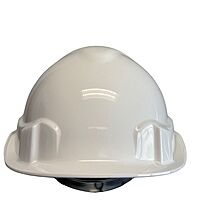 MSA V-Gard – witte veiligheidshelm met Fas-Trac III systeem
