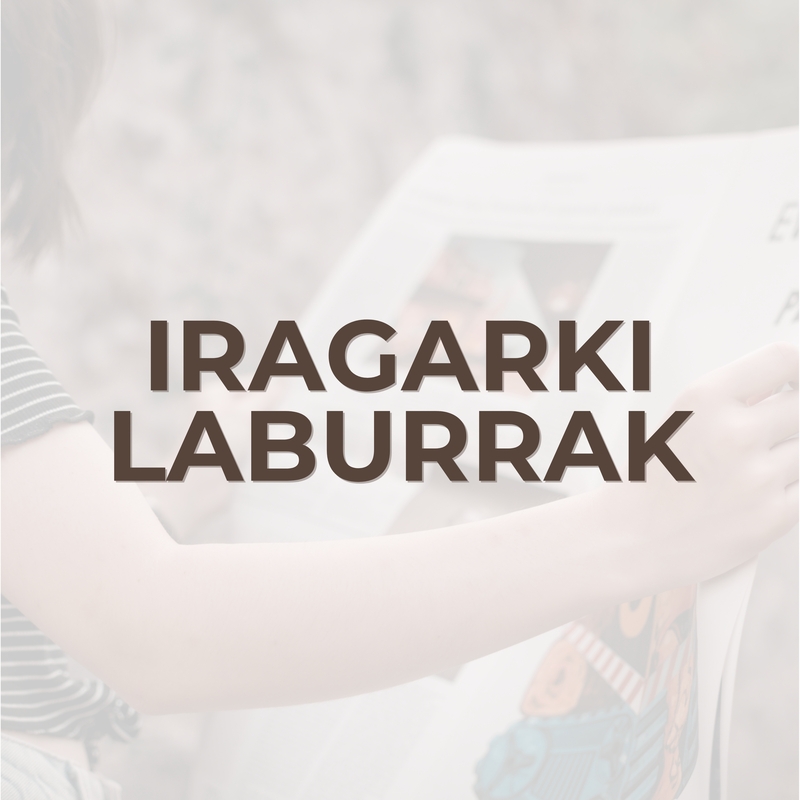Iragarki laburrak
