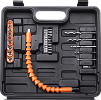 Drill-driver set 21V 2Ah + accessories KD3353