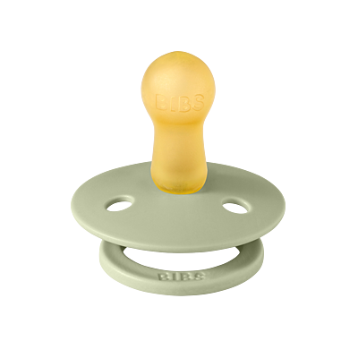 BIBS Pacifier Colour 4 PACK Latex Size 2 Petrol/Sage/Baby Blue/Iron