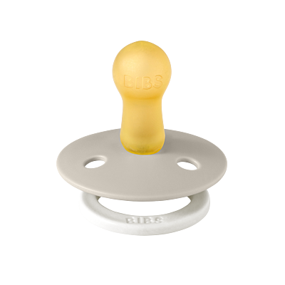 BIBS Pacifier Colour Latex Size 2 Sand GLOW