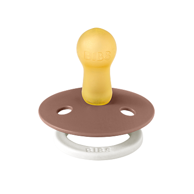 BIBS Pacifier Colour Latex Size 2 Woodchuck GLOW