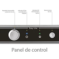 Lavavasos Línea Easy GES-400 Cestas 40x40