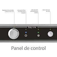 Lavavasos Línea Easy GES-400 Cestas 40x40