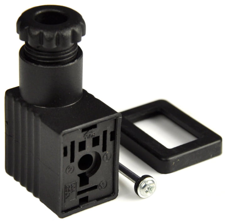 Solenoid Coil Connector DIN B 20220000 (plain) Solenoid Coil Connector DIN B 20220000 (plain)