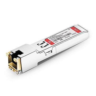 1000BASE-T SFP Copper RJ45 100m Transceiver Module