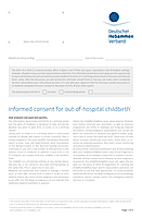 6028 Aufklärungsbogen und Einwilligungserklärung (Nur für Mitglieder) 6028 Aufklärungsbogen und Einwilligungserklärung (Nur für Mitglieder)