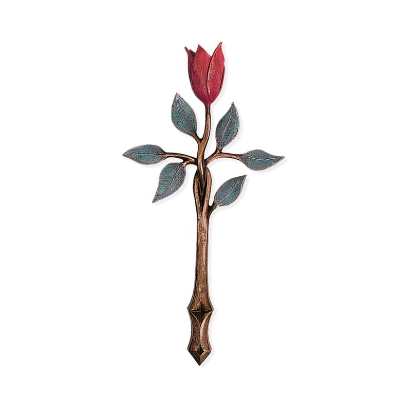 Bronzen tulp