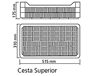 Armario Refrigeración Termoconformado Ans-651 + cestas