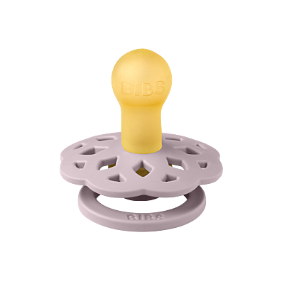 BIBS Pacifier Boheme 4 PACK Latex Size 1 Ivory/Blush/Blossom/Dusky Lilac