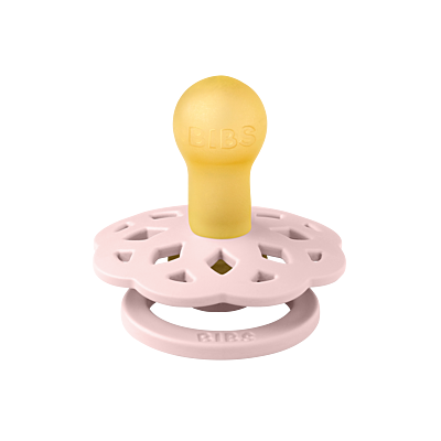 BIBS Pacifier Boheme 4 PACK Latex Size 1 Ivory/Blush/Woodchuck/Blossom