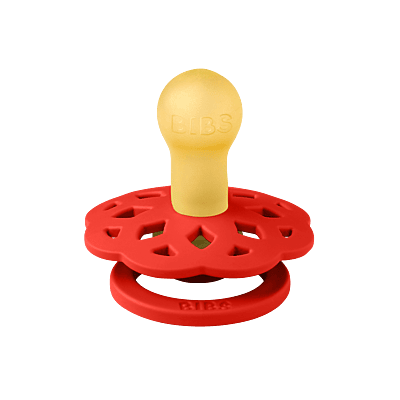 BIBS Pacifier Boheme Latex Size 1 Candy apple