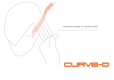 Curve-O Advanced Cutting Comb - "The Specialist" Curve-O Advanced Cutting Comb - "The Specialist"