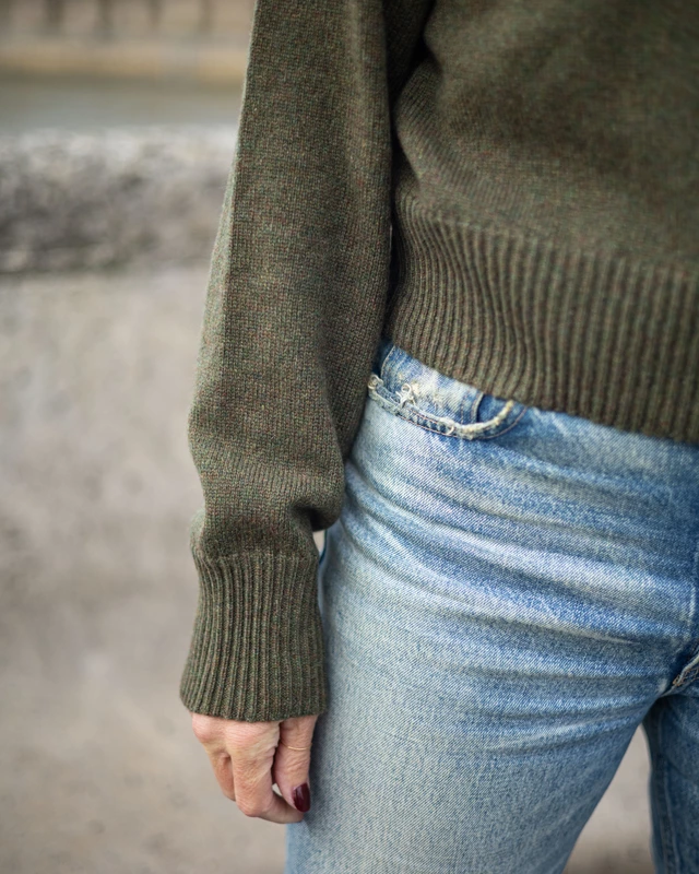 P002 - Khaki Tweed