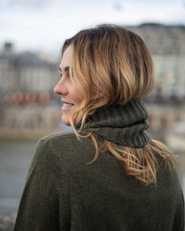 A002 - Khaki Tweed