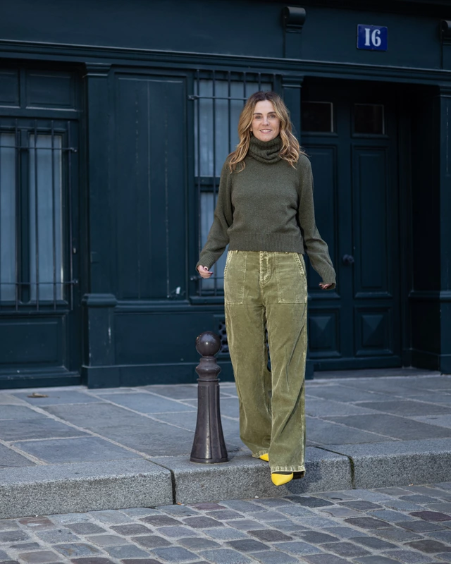 P002 - Khaki Tweed