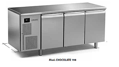 Schokoladen-Kühltisch 3d