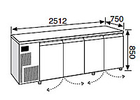 L1-25-0140 Schoko-Kühltisch 4d