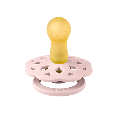 BIBS Pacifier Boheme 4 PACK Latex Size 2 Ivory/Blush/Blossom/Dusky Lilac