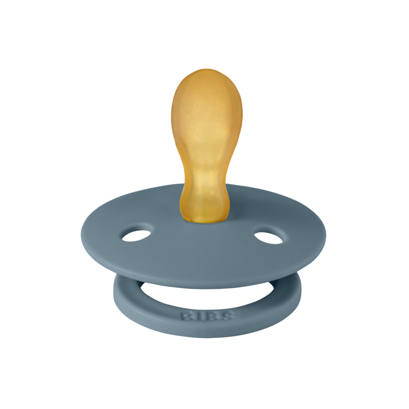 BIBS Pacifier Colour Latex Size 2 Symmetrical Petrol