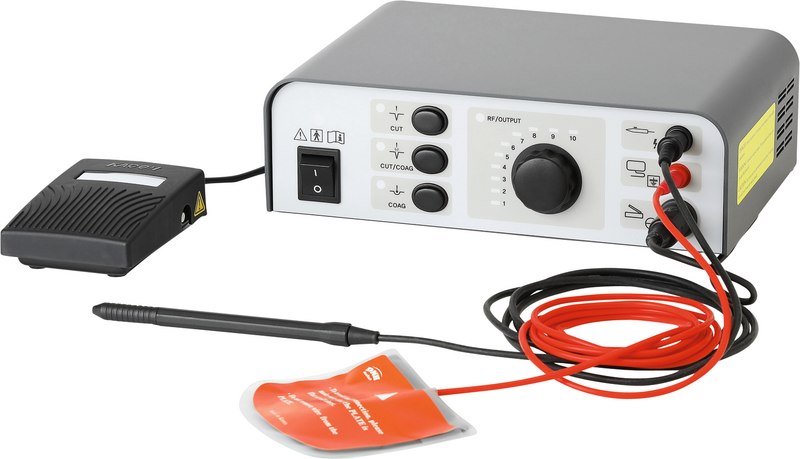 Hf Surg Plus, Unidad electroquirúrgica de alta frecuencia Cut + Coag