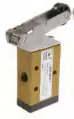 Lever Metal Roller - Spring Return G1/8"