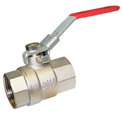 Ball Valve With Lockable Lever