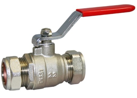 Brass Ball Valve - Compression Ends