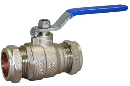 Brass Ball Valve - Compression Ends