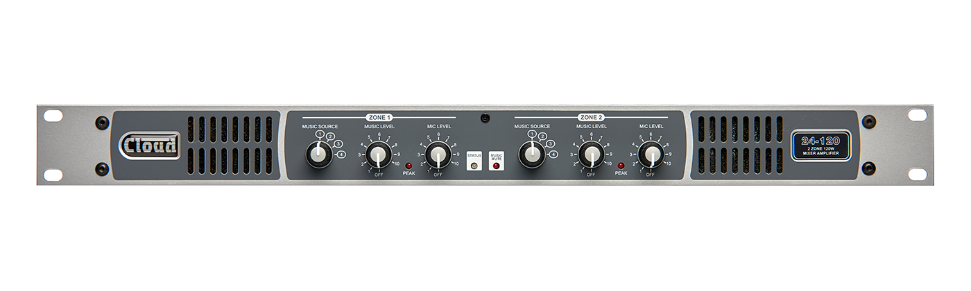 Cloud 2 Channel Mixer Amplifier 2x120W