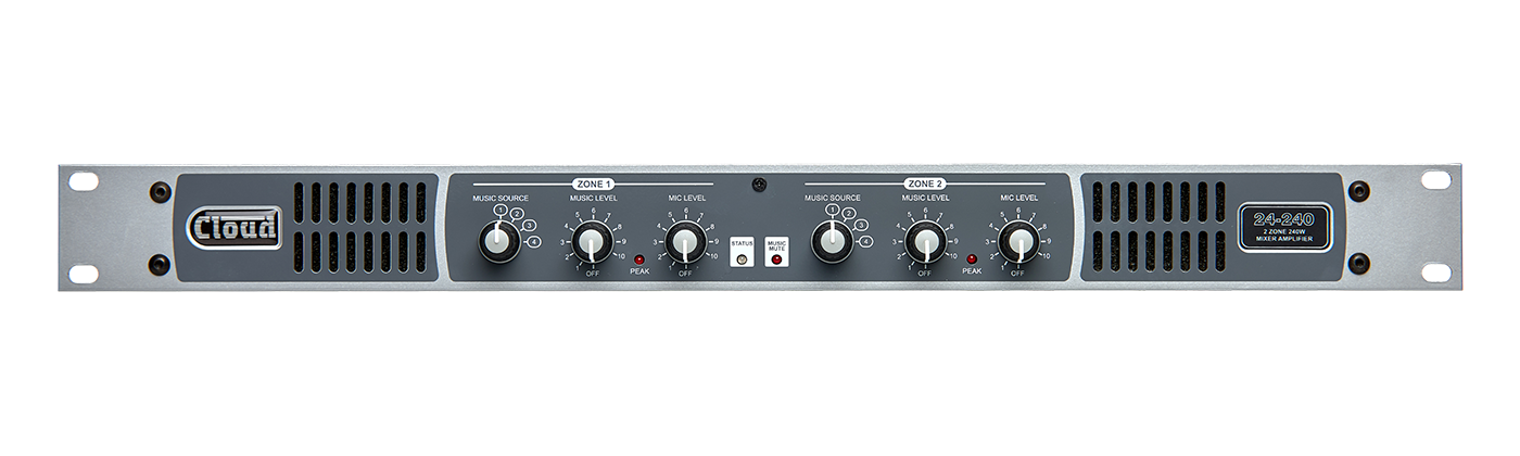 Cloud 2 Channel Mixer Amplifier 2x240W