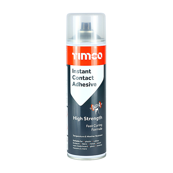TIMCO Instant Contact Adhesive Spray 500ml