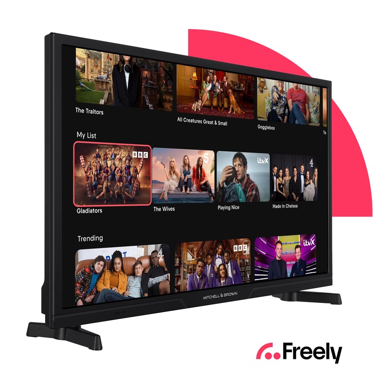 Mitchell & Brown 24" Freely TIVO, Smart HD READY LED TV