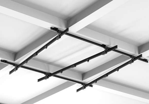 GA-CR3009 | 3x3m Studio Light Ceiling Rail System. ---~3 months LeadTime if no stock