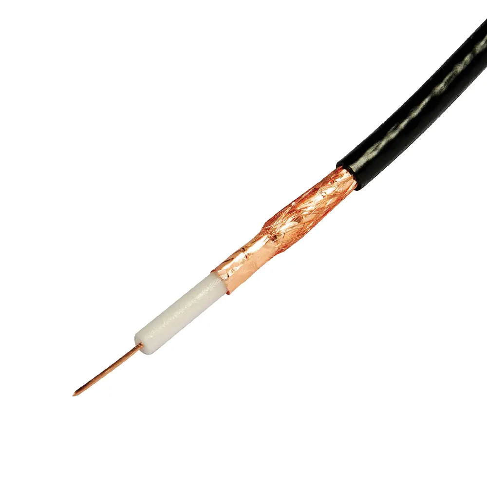 PF100 Satellite Cable Black 100m