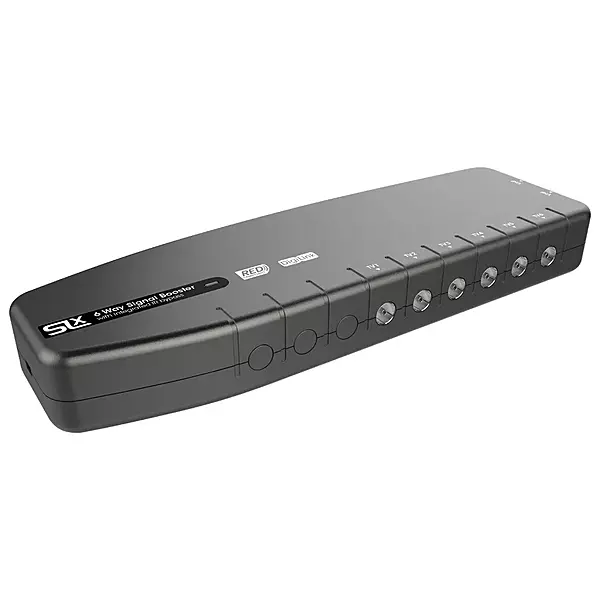 SLX DigiLink Distribution Amplifier with Digital Bypass - 6 way