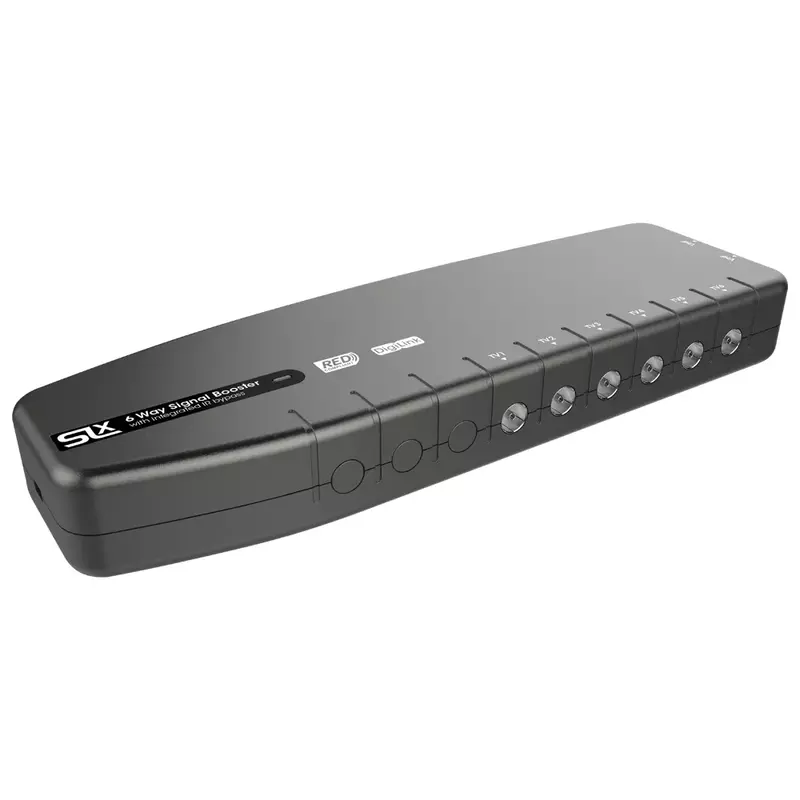 SLX DigiLink Distribution Amplifier with Digital Bypass - 6 way