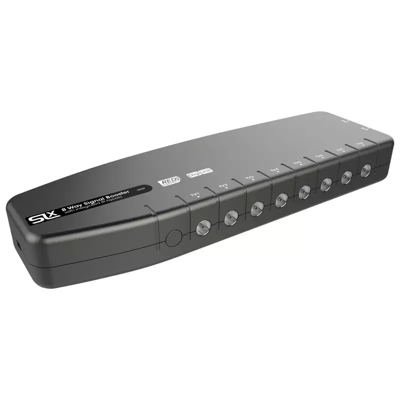 SLX DigiLink Distribution Amplifier with Digital Bypass - 8 way