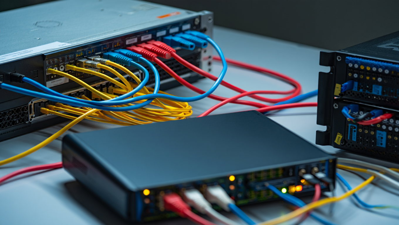 Brassage d'équipements d'inter-connection IT Brassage d'équipements d'inter-connection IT