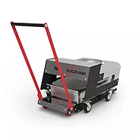 Behälterwagen für Rüttelsieb