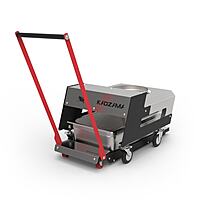 Behälterwagen für Rüttelsieb