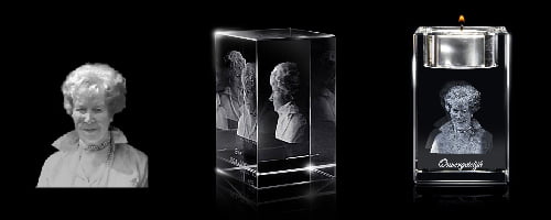 Kristalglas / lasergraveren gedenkglas Kristalglas / lasergraveren gedenkglas