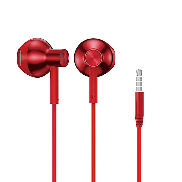 iGear 3.5mm Aux Metallic Handsfree - W52 Red