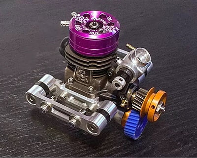 TFL FSR-O, V 3.5cc Reduction Engine Mount (Full Assembly) TFL FSR-O, V 3.5cc Reduction Engine Mount (Full Assembly)