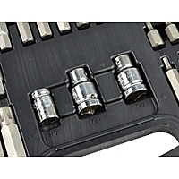 Hexagon key set - TORX, SPLINE, RIBE 75 pcs G10036