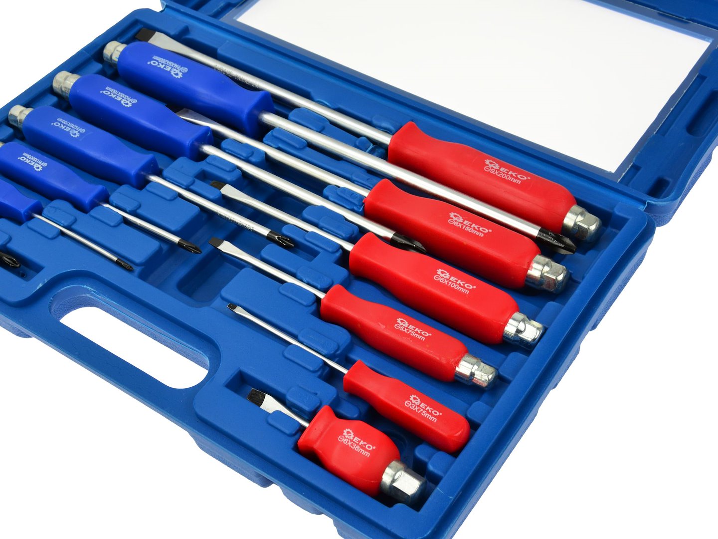 Engineers Mechanics Screwdriver Set 12pcs CrV G30585 GEKO Engineers Mechanics Screwdriver Set 12pcs CrV G30585 GEKO