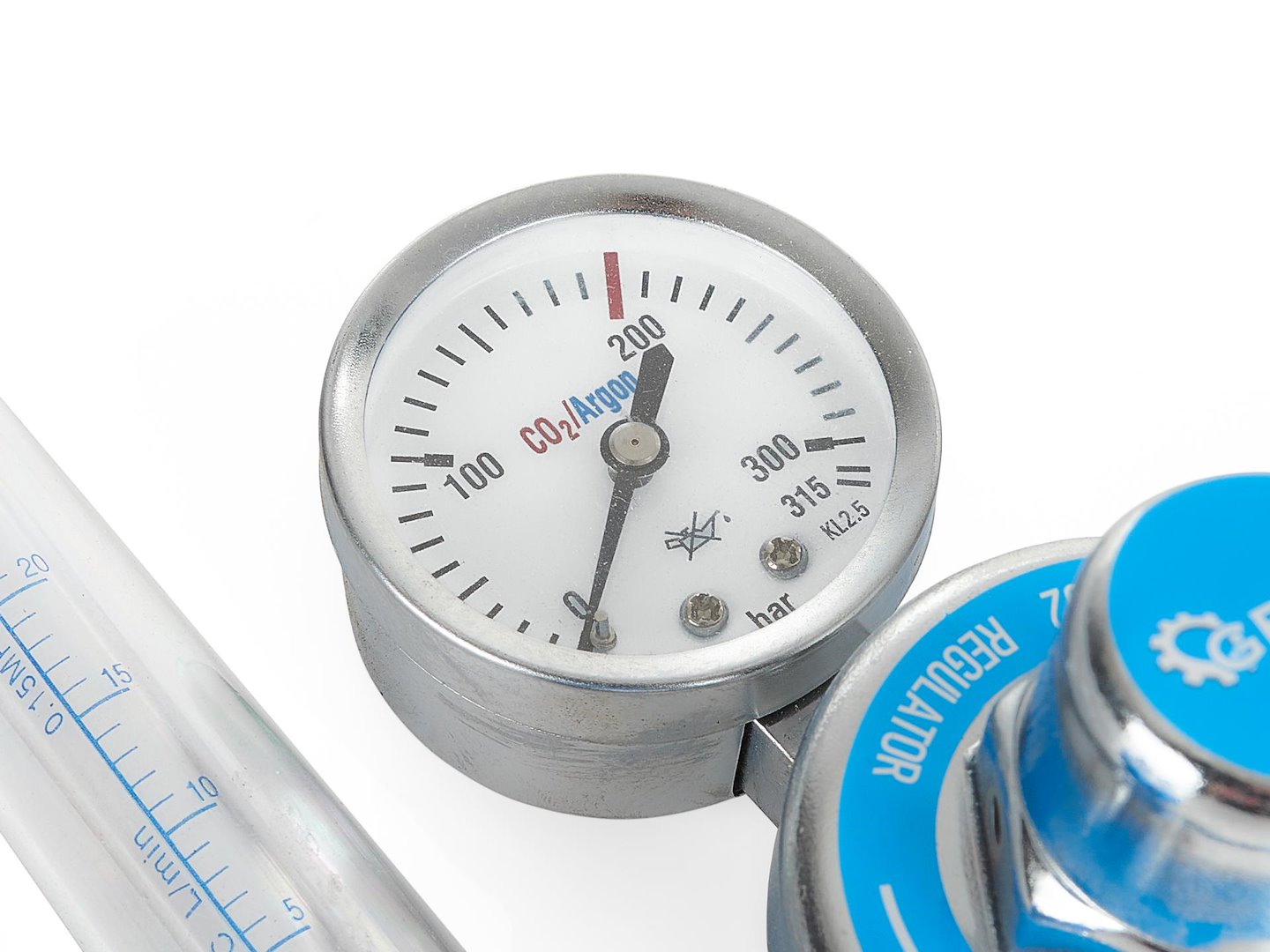 CO2/ARGON Regulator with double rotameter G80076 CO2/ARGON Regulator with double rotameter G80076