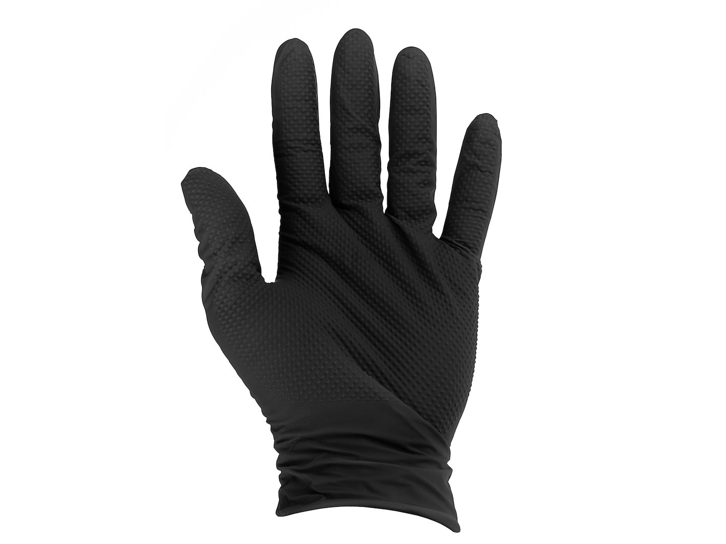 Nitrlile gloves SOLID GRIP 50pcs size XL, black G75200-XL