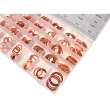 Copper Washer Metric Assortment 580 pcs G02916 GEKO Copper Washer Metric Assortment 580 pcs G02916 GEKO